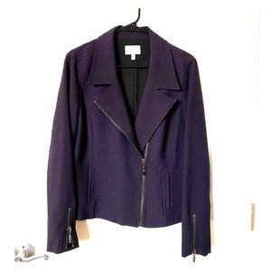 🍁 🎃 Purple Snakeskin Pattern Jacket